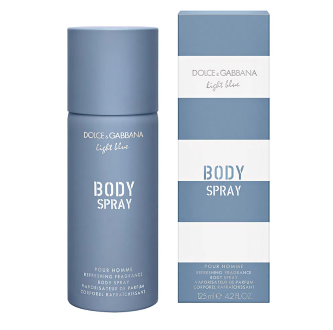 PERFUME DE CABELO E CORPO DOLCE GABBANA LIGHT BLUE BODY HAIR MIST
